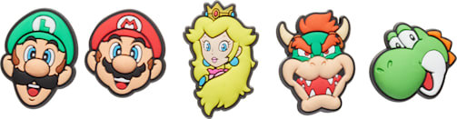 Super Mario 5-Pack Jibbitz