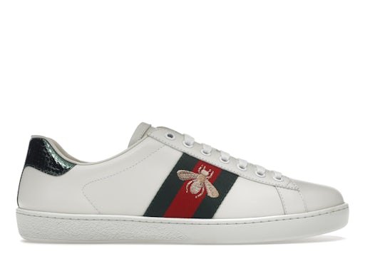 Gucci Ace Bee-Embroidered Sneakers