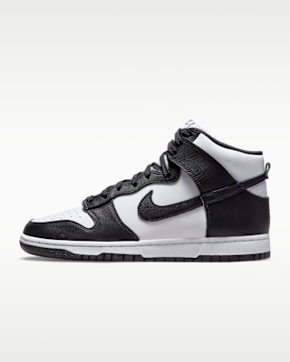 Nike Dunk High Retro — White/Total Orange/Black