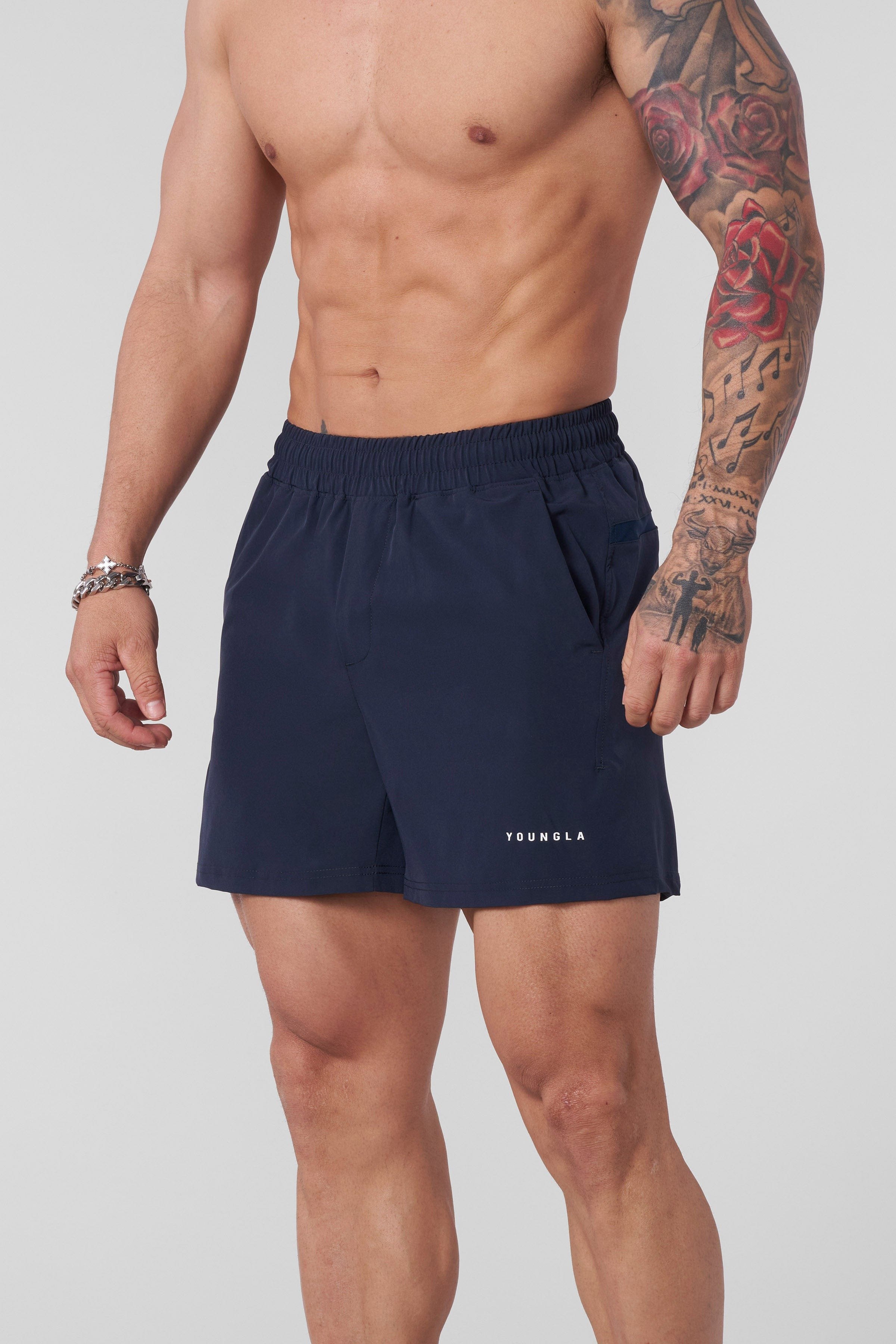 YoungLA 1022 Staple Shorts 4.5"